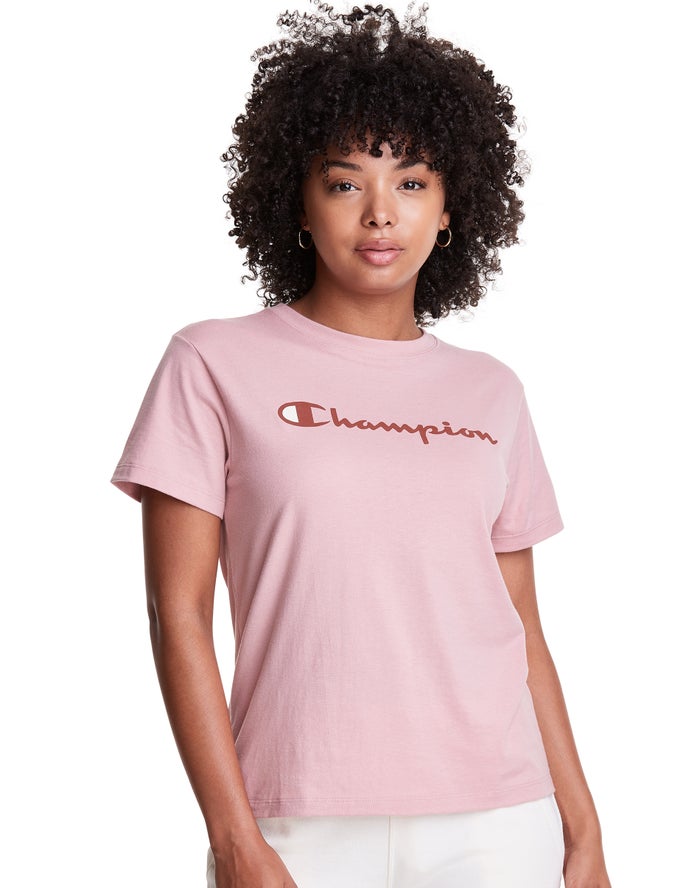 Camiseta Champion Mujer - Classic ( Beige ) 3820479-NS